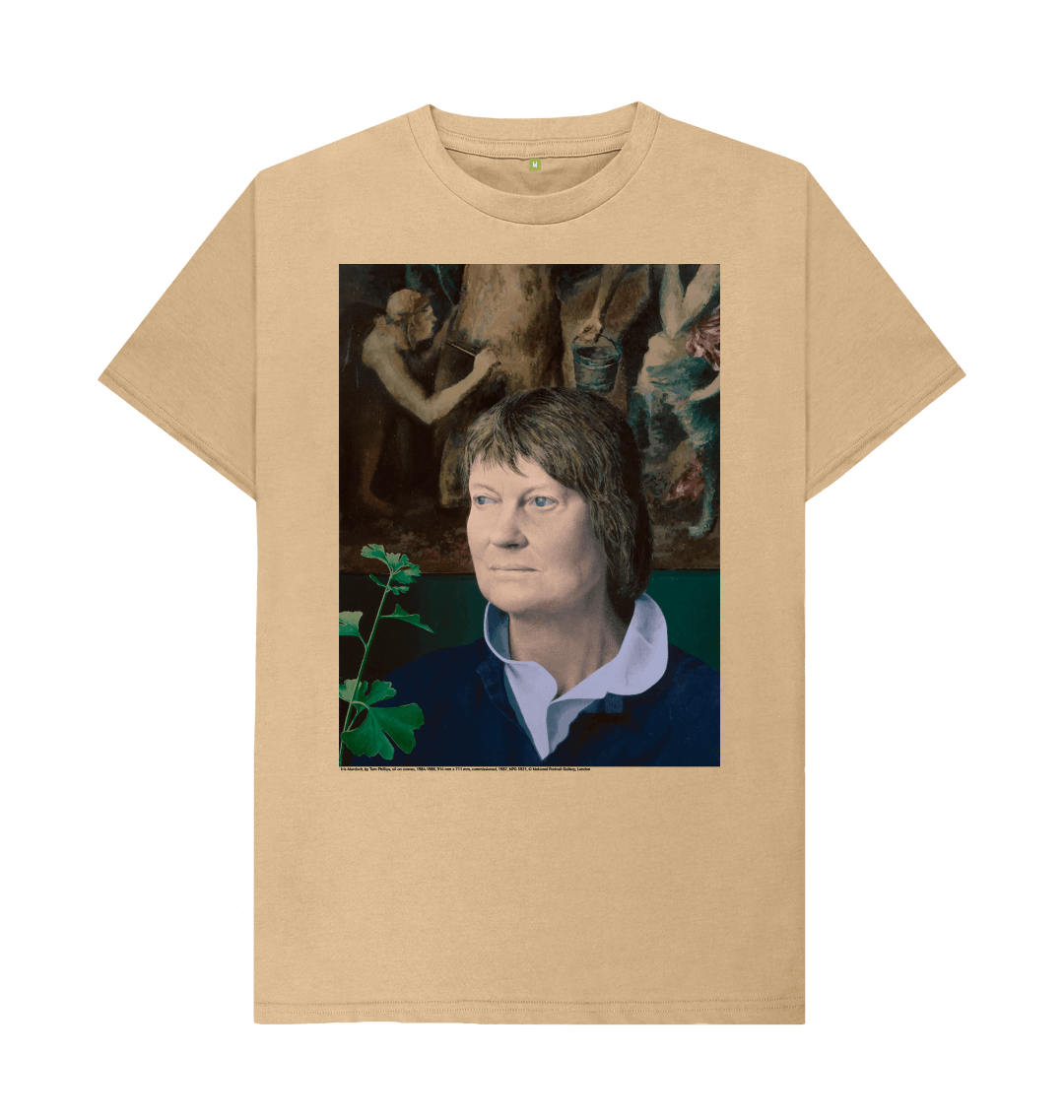 Sand printed t shirt front