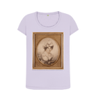 Violet Printed T-shirt Front