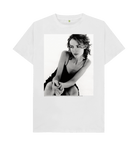 White Printed T-shirt Front
