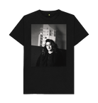 Black Printed T-shirt Front