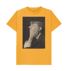 Mustard Printed T-shirt Front