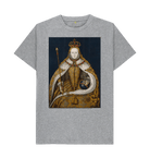 Athletic Grey Printed T-shirt Front