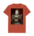 Rust Printed T-shirt Front