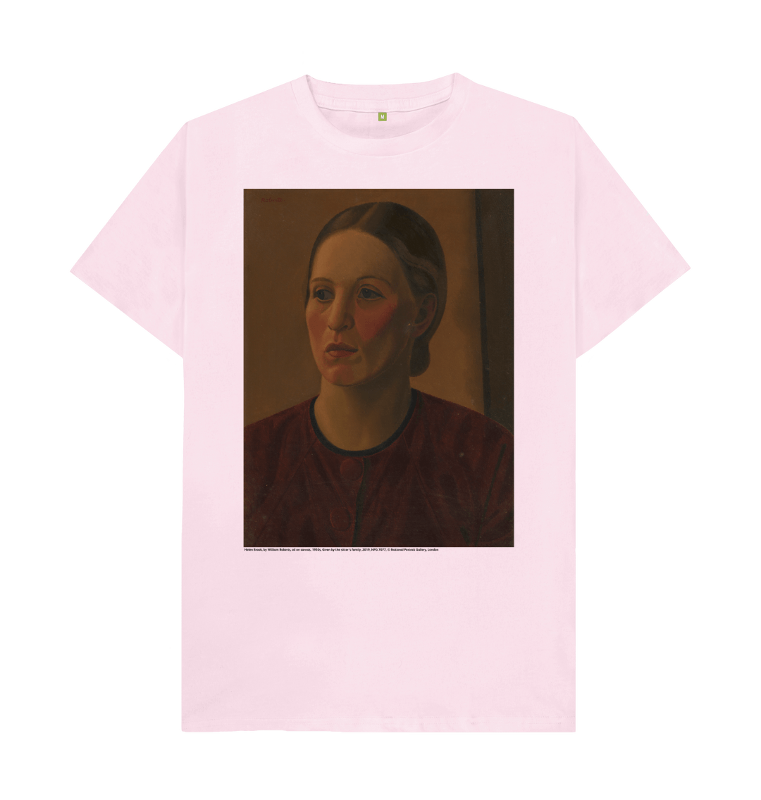 Pink printed t shirt front