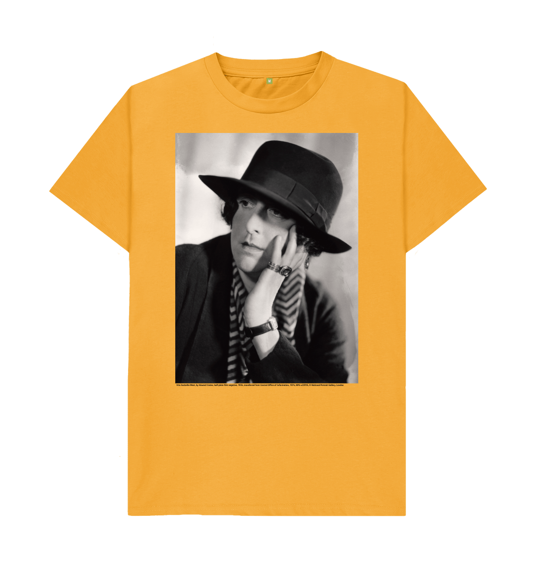 Mustard printed t shirt front