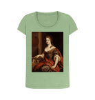 Sage Printed T-shirt Front