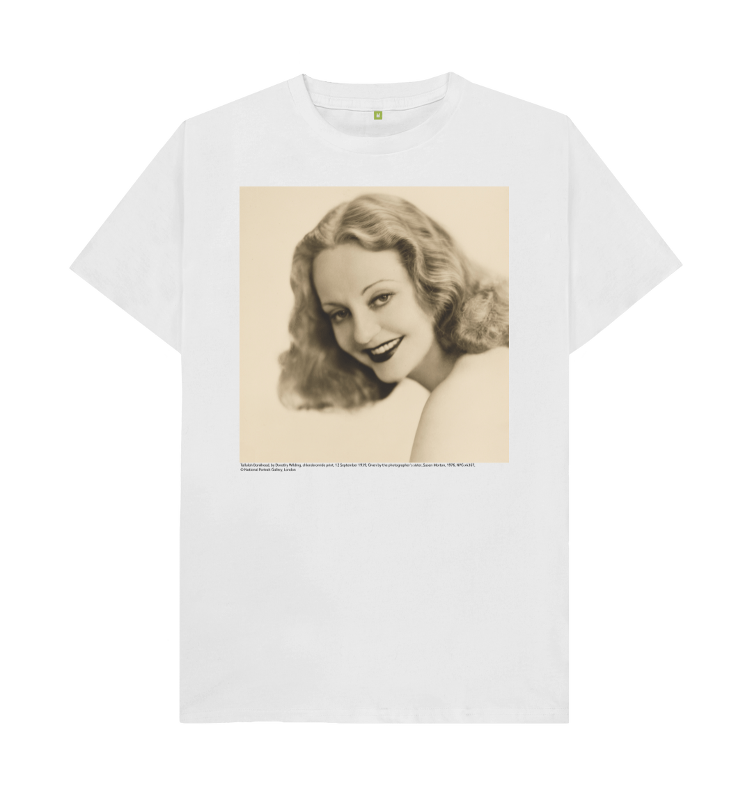 White printed t shirt front