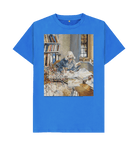 Bright Blue Printed T-shirt Front