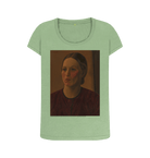 Sage Printed T-shirt Front
