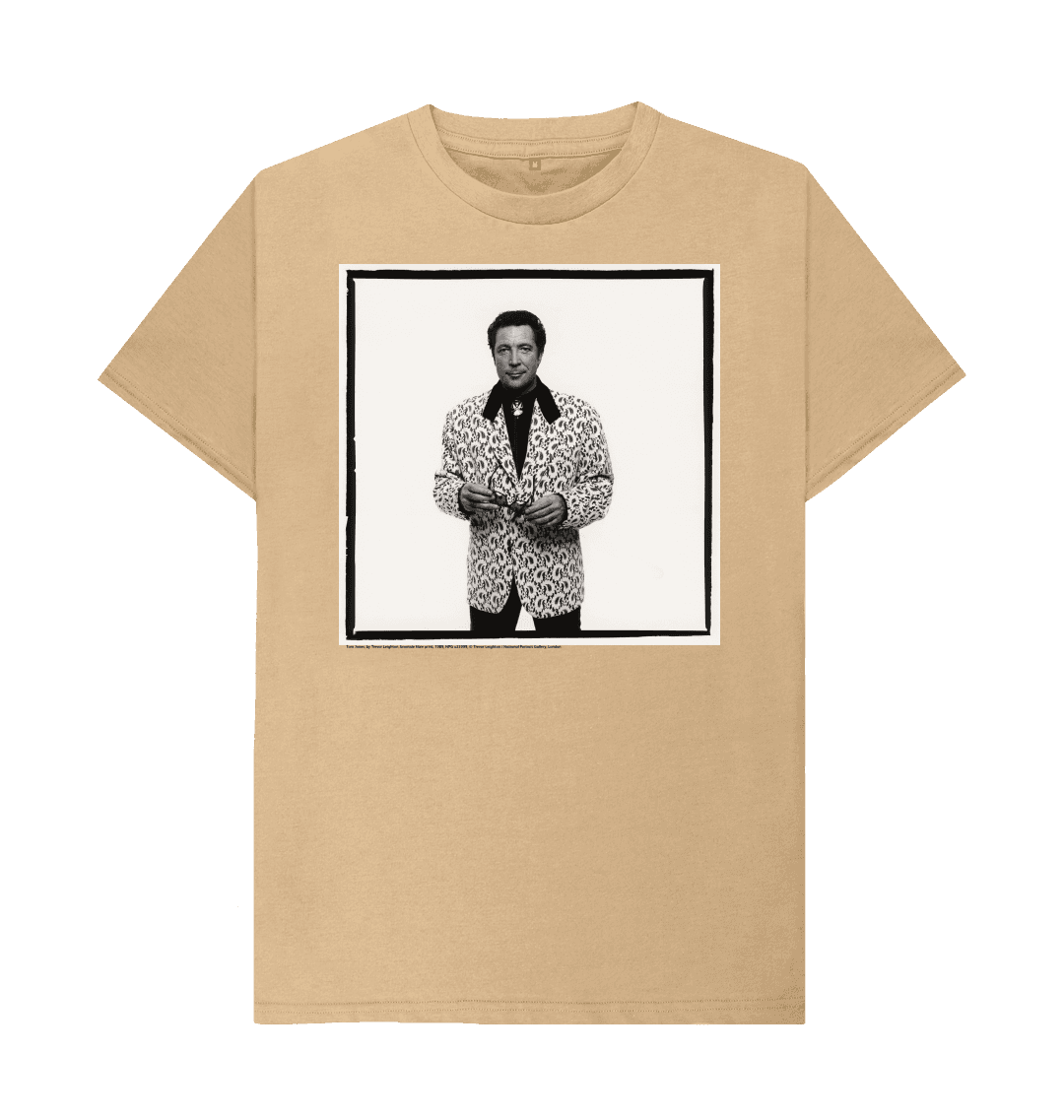 Sand printed t shirt front