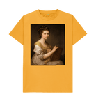Mustard Printed T-shirt Front
