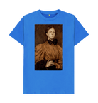 Bright Blue Printed T-shirt Front