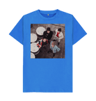Bright Blue Printed T-shirt Front