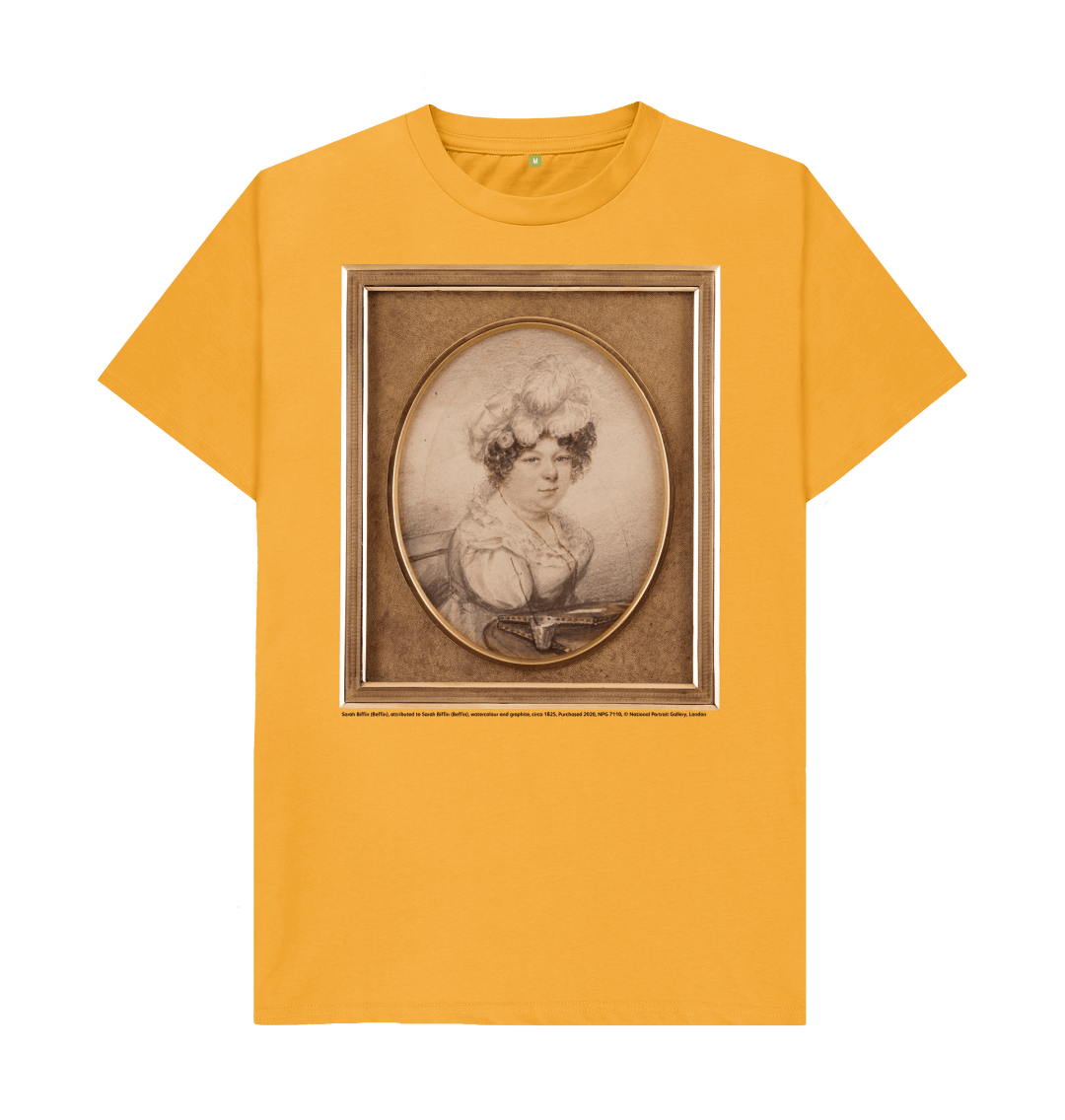 Mustard printed t shirt front