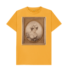 Mustard Printed T-shirt Front