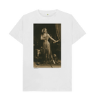 White Printed T-shirt Front