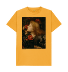 Mustard Printed T-shirt Front