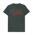 Dark Grey Printed T-shirt Front