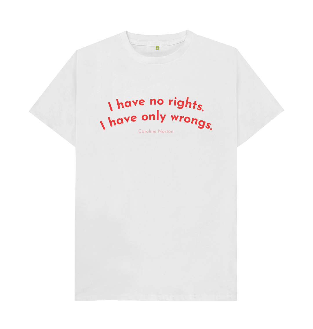 White printed t shirt front