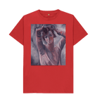Red Printed T-shirt Front
