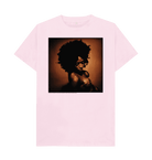 Pink Printed T-shirt Front