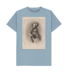Stone Blue Printed T-shirt Front