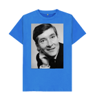 Bright Blue Printed T-shirt Front