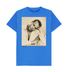 Bright Blue Printed T-shirt Front