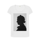 White Printed T-shirt Front