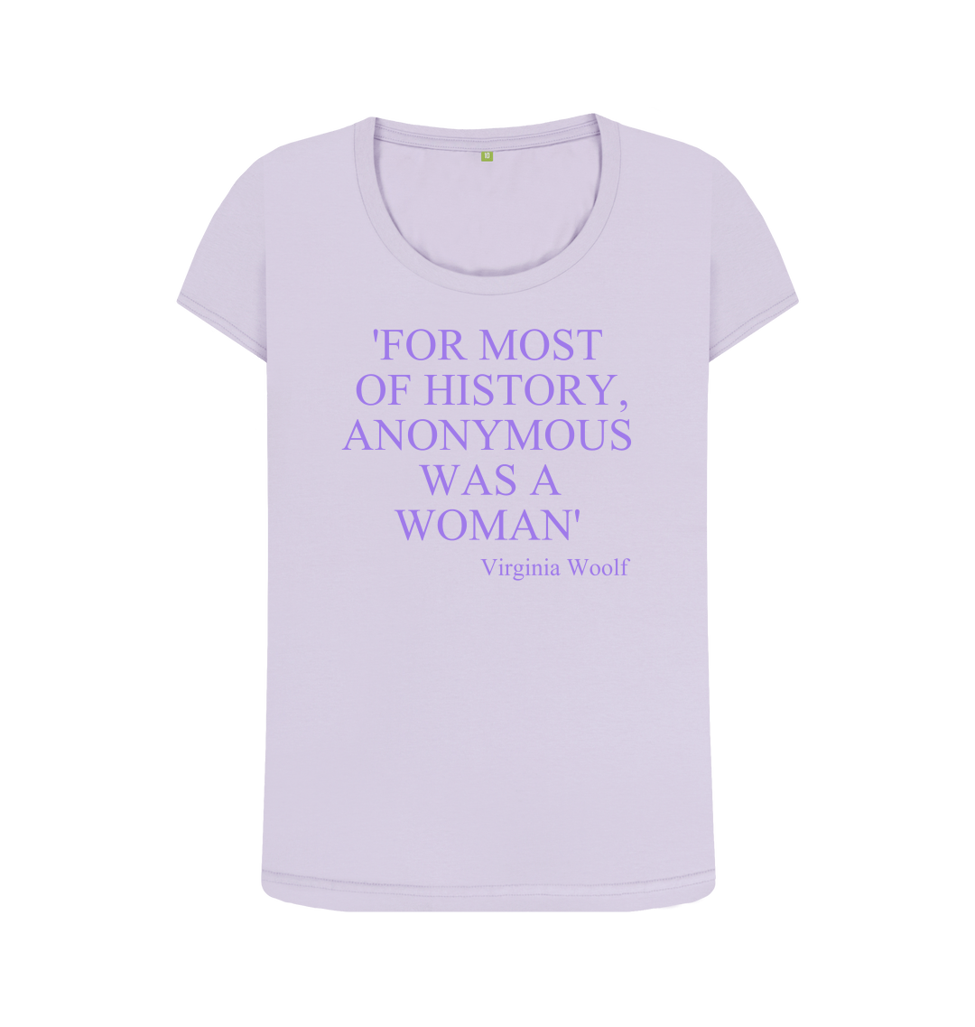 Violet printed t shirt front
