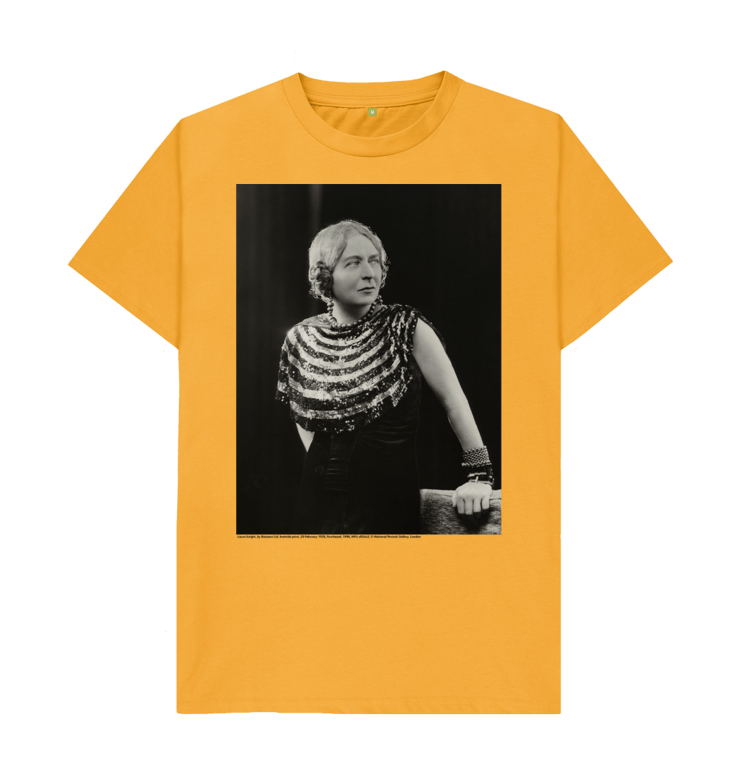 Mustard printed t shirt front