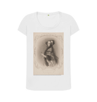White Printed T-shirt Front