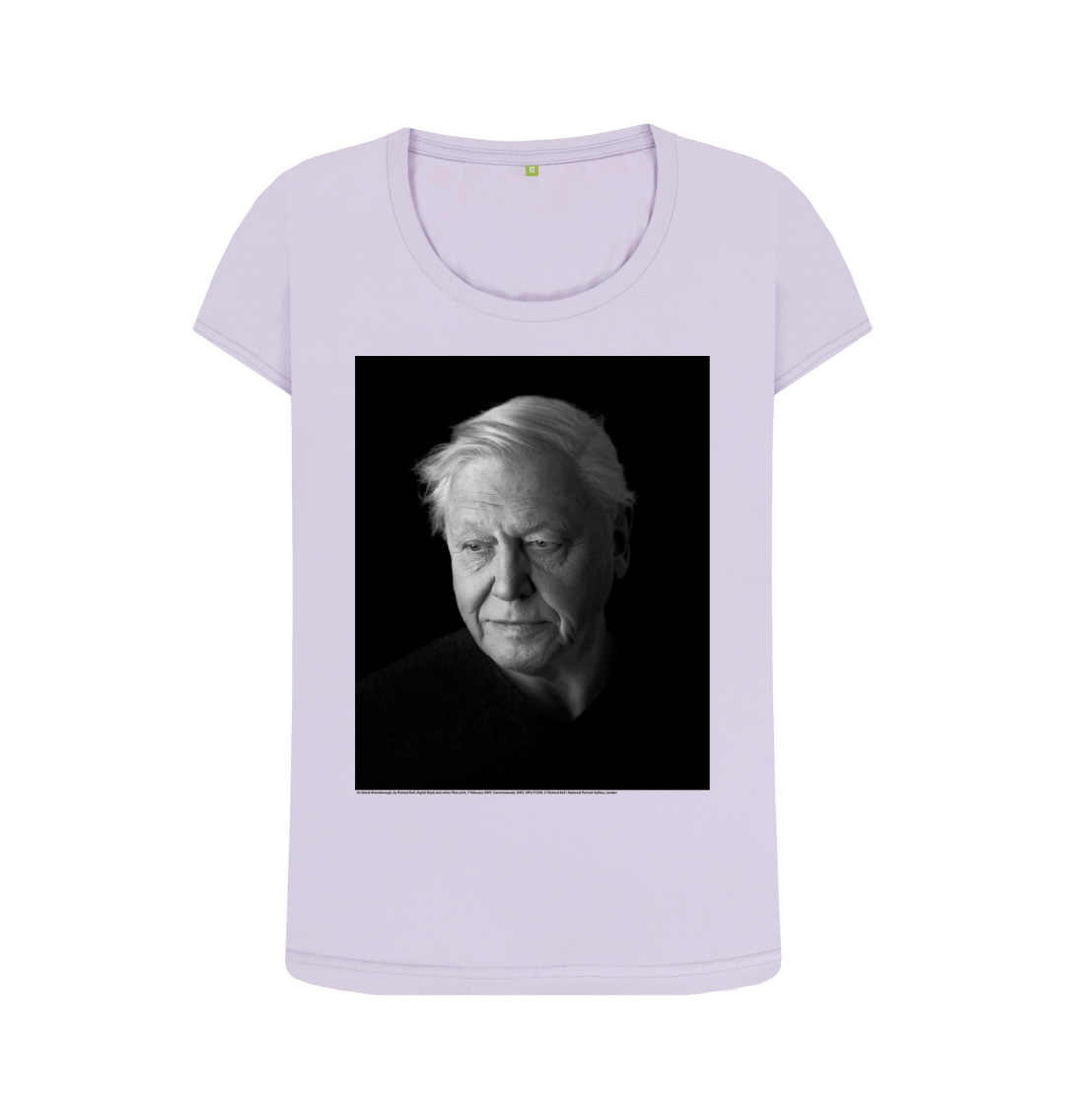 Violet printed t shirt front