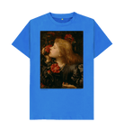 Bright Blue Printed T-shirt Front