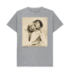 Athletic Grey Printed T-shirt Front