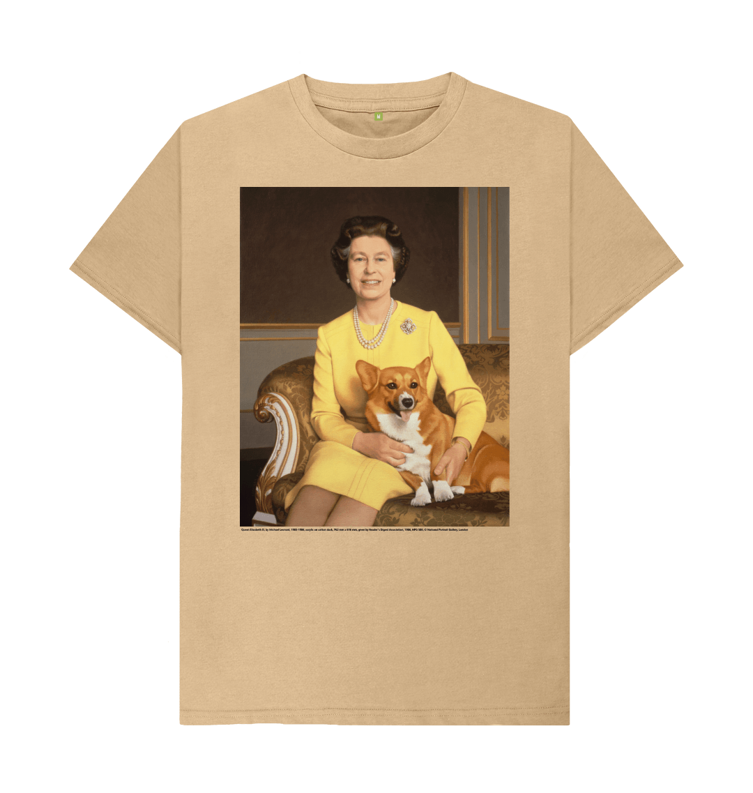 Sand printed t shirt front