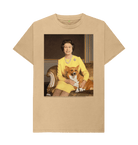 Sand Printed T-shirt Front