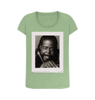 Sage Printed T-shirt Front
