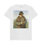 White Printed T-shirt Front