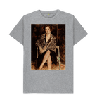 Athletic Grey Printed T-shirt Front