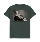 Dark Grey Printed T-shirt Front