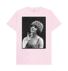 Pink Printed T-shirt Front