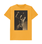 Mustard Printed T-shirt Front