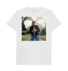 White Printed T-shirt Front