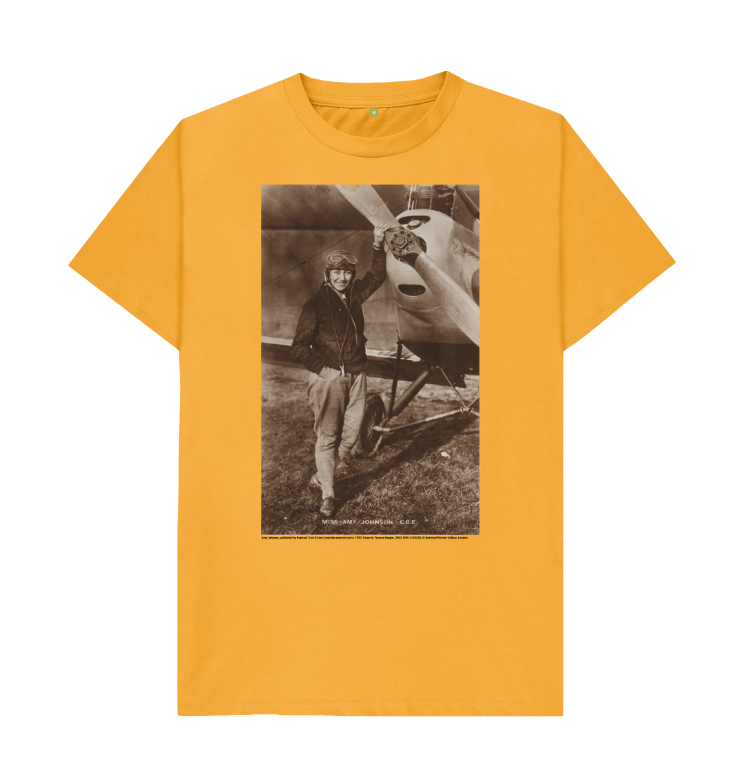 Mustard printed t shirt front