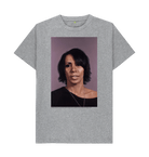 Athletic Grey Printed T-shirt Front