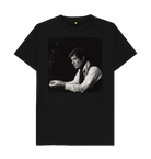 Black Printed T-shirt Front