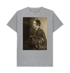 Athletic Grey Printed T-shirt Front