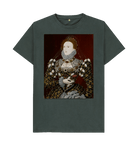 Dark Grey Printed T-shirt Front