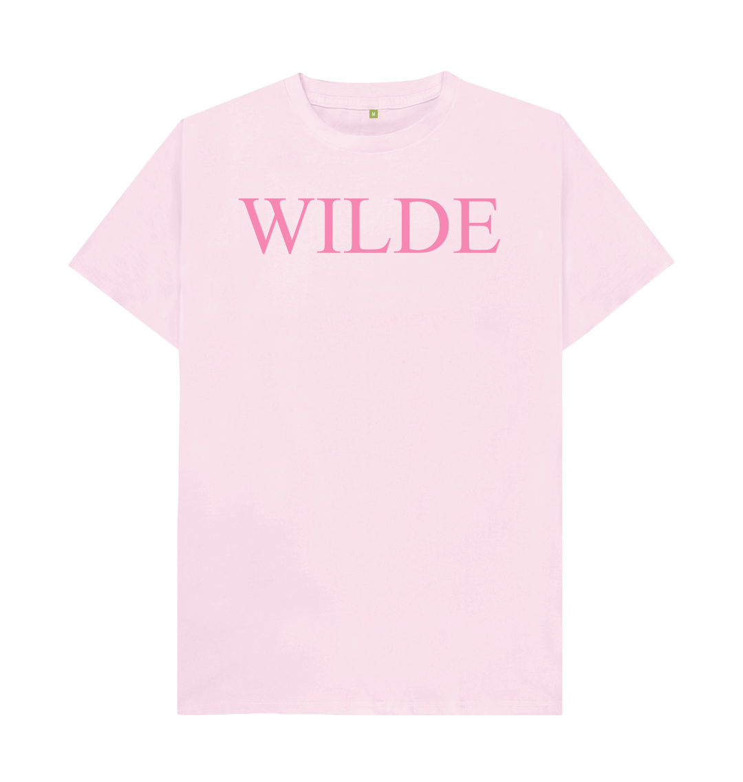 Pink printed t shirt front
